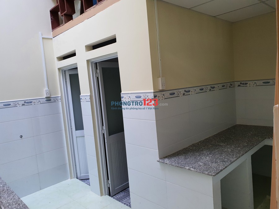 Cho thuê nhà mới xây, diện tích 4x15m, hẻm 8m, Tân Phú, HCM
