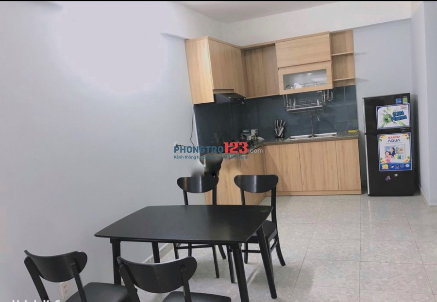 Cho thuê căn hộ Khang Gia 76m2 2pn đầy đủ nội thất tại Phan Huy Ích P14 Gò Vấp giá 8tr/th