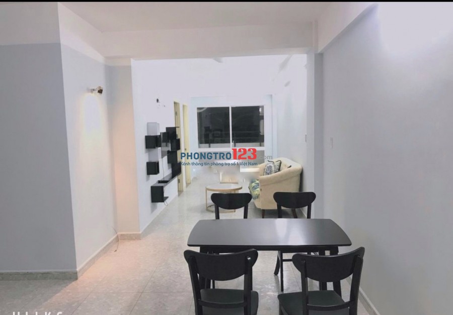 Cho thuê căn hộ Khang Gia 76m2 2pn đầy đủ nội thất tại Phan Huy Ích P14 Gò Vấp giá 8tr/th