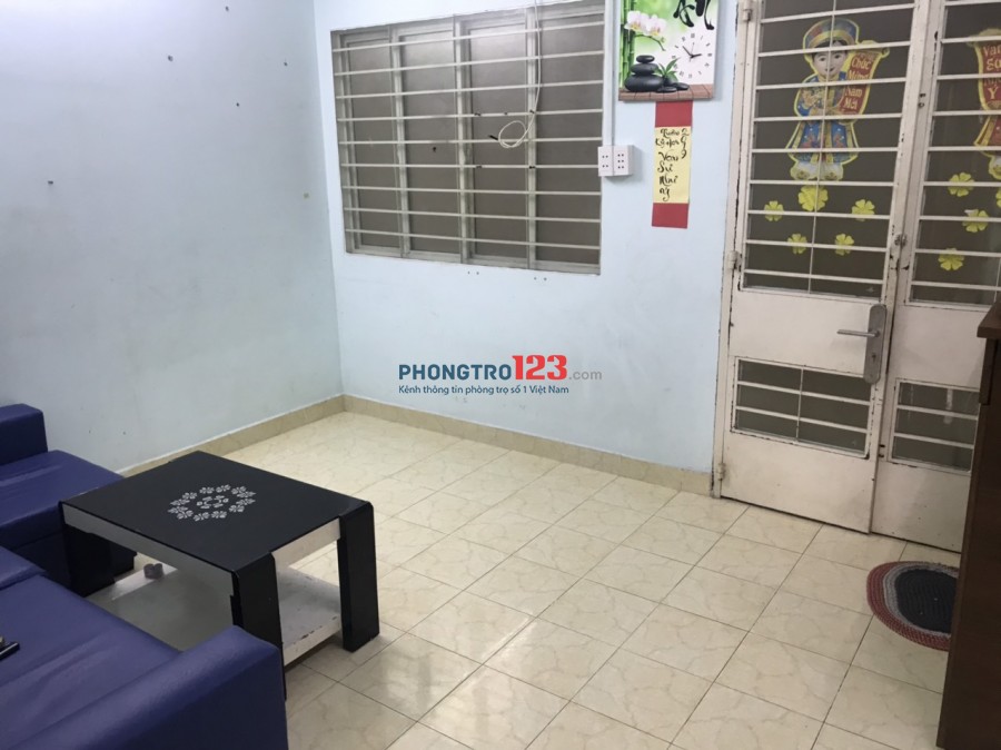 Cho thuê căn hộ Bàu Cát 2 Đường Số 1 P10 Q Tân Bình đầy đủ tiện nghi DT 39m2 1pn giá 7tr/th