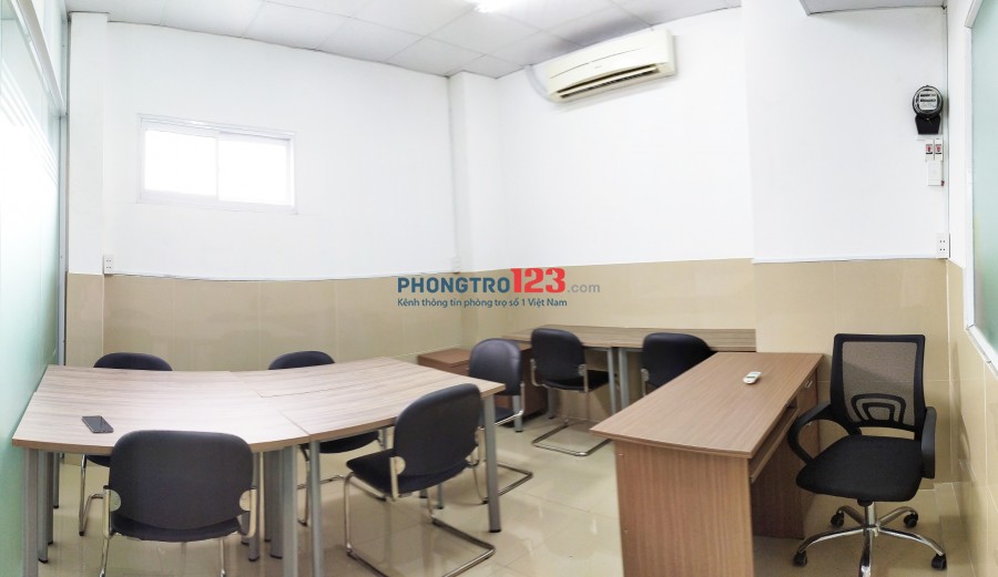 Cho thuê văn phòng 30m2 ngay trung tâm Võ Thị Sáu P Tân Định Q1 giá từ 7tr/tháng