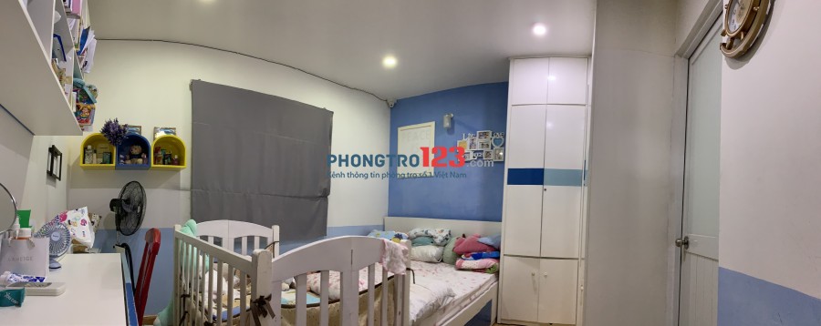 Cho thuê căn hộ Saigonland, 3 phòng ngủ, đầy đủ nội thất, trung tâm Hàng Xanh