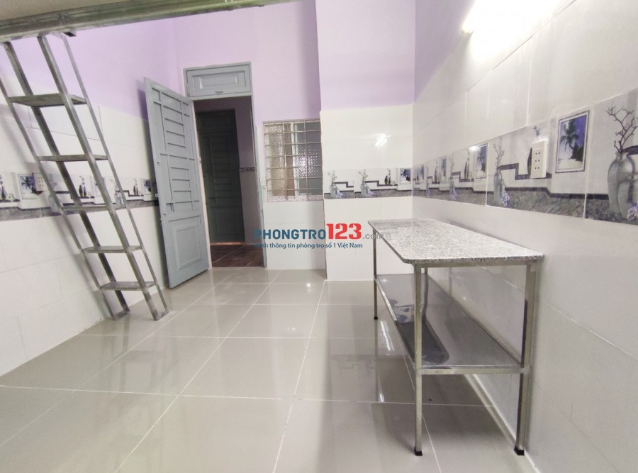 Phòng trọ mới xây 100% giá bình dân ngay Ba Vân giao Trương Công Định hướng ra Trường Chinh - Bàu Cát quận Tân Bình