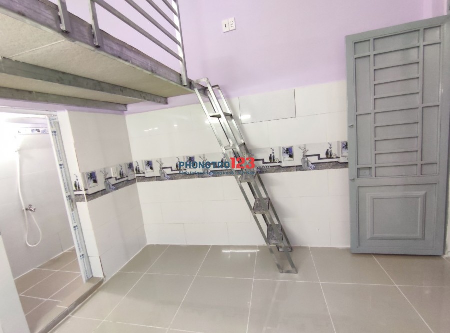 Phòng trọ mới xây 100% giá bình dân ngay Ba Vân giao Trương Công Định hướng ra Trường Chinh - Bàu Cát quận Tân Bình
