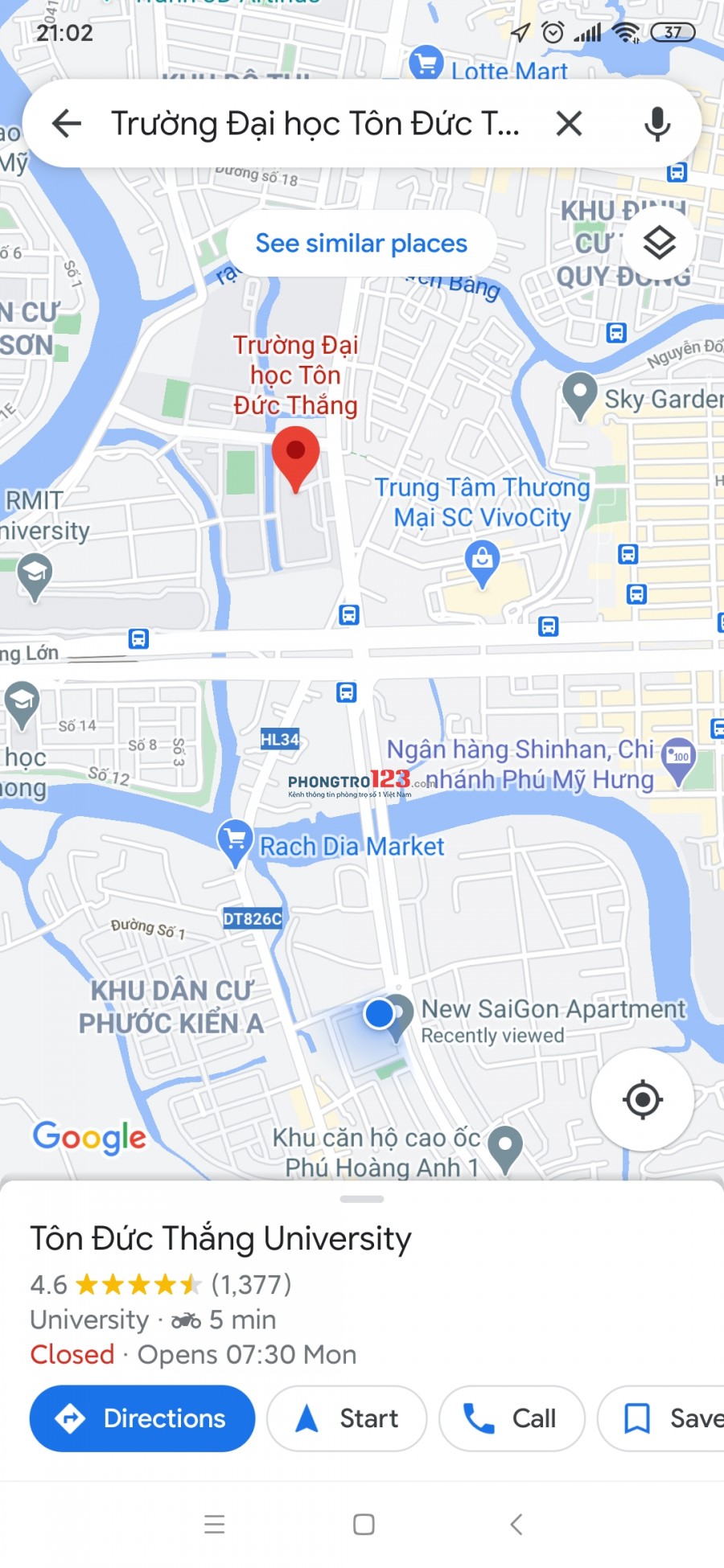 Còn duy nhất 1 phòng đầy đủ nội thất giá rẻ nhất Hoàng Anh New Saigon Q7, Nhà Bè