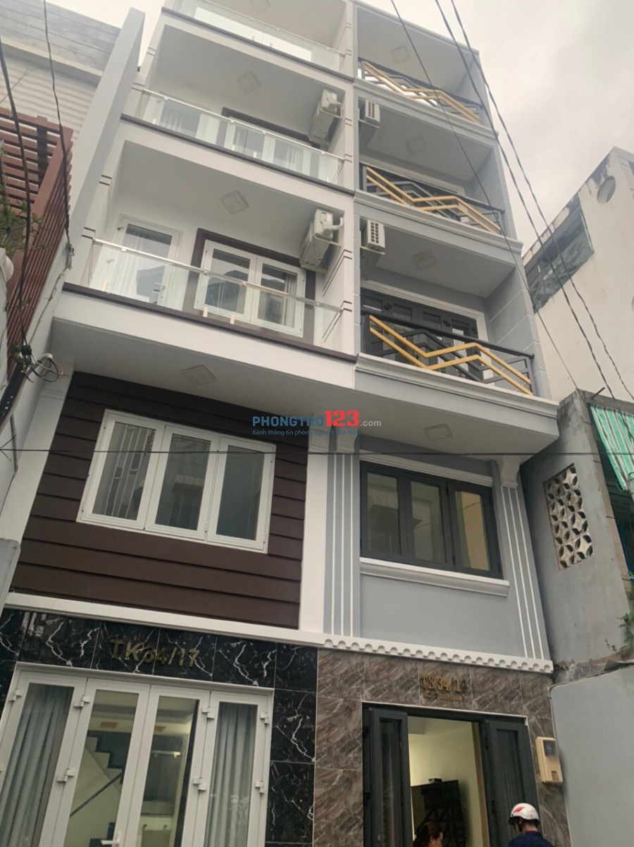 Phòng cao cấp mới 100% hẽm xh ngay Nguyễn Cảnh Chân, Q1