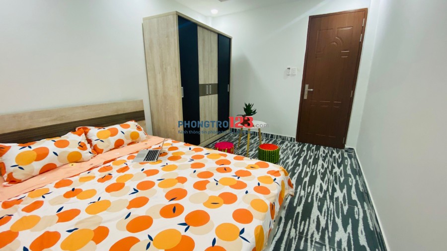 Phòng cao cấp mới 100% hẽm xh ngay Nguyễn Cảnh Chân, Q1