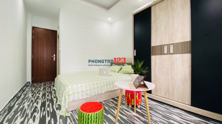 Phòng cao cấp mới 100% hẽm xh ngay Nguyễn Cảnh Chân, Q1