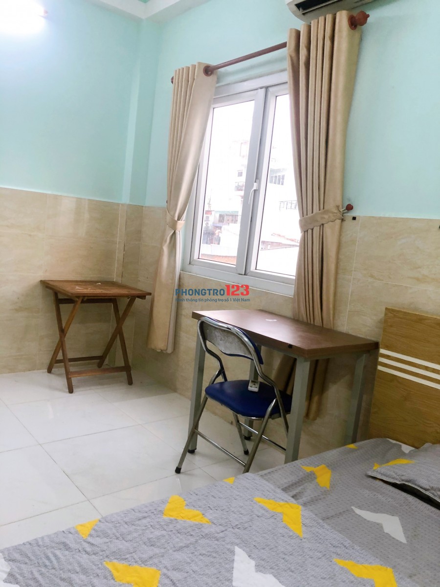 Cho thuê phòng 30m2 đầy đủ tiện nghi tại Nơ Trang Long P11 Q Bình Thạnh giá 4,5tr/th