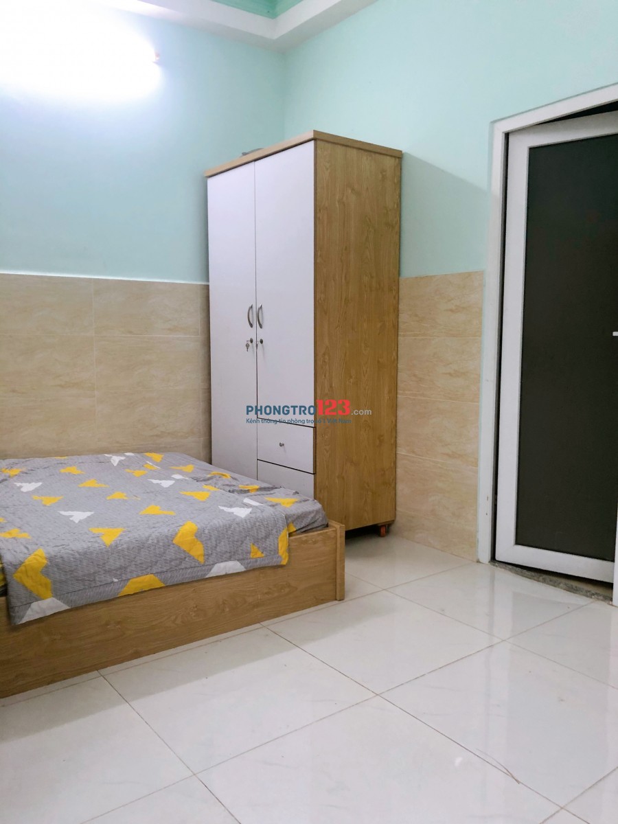 Cho thuê phòng 30m2 đầy đủ tiện nghi tại Nơ Trang Long P11 Q Bình Thạnh giá 4,5tr/th