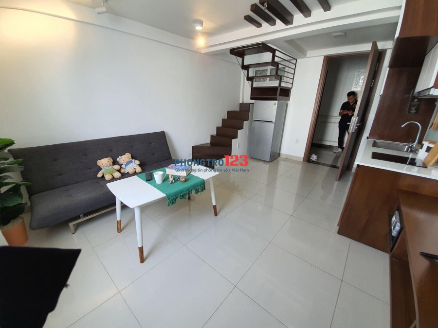 Cho thuê căn hộ dịch vụ dạng DUPLEX full nt gần BigC mặt tiền Nguyễn Thị Thập quận 7