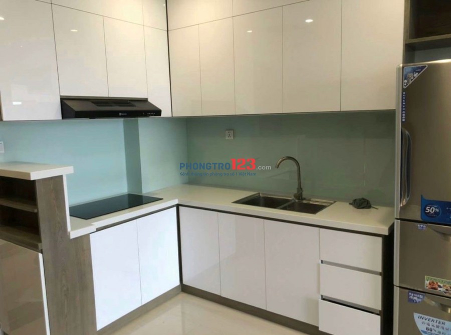 Cho thuê căn hộ VinCity Nguyễn Xiển Q9 56m2 2pn 2wc Full nội thất giá 9tr/th
