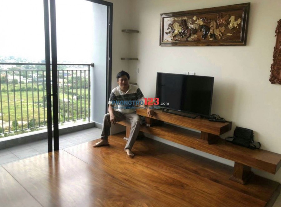 Cho thuê căn hộ VinCity Nguyễn Xiển Q9 56m2 2pn 2wc Full nội thất giá 9tr/th