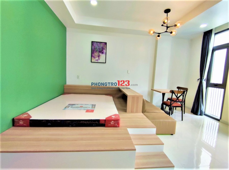 Căn hộ Studio 35M2 siêu đẹp mới 100% có ban công Trường Sơn -Tân Bình
