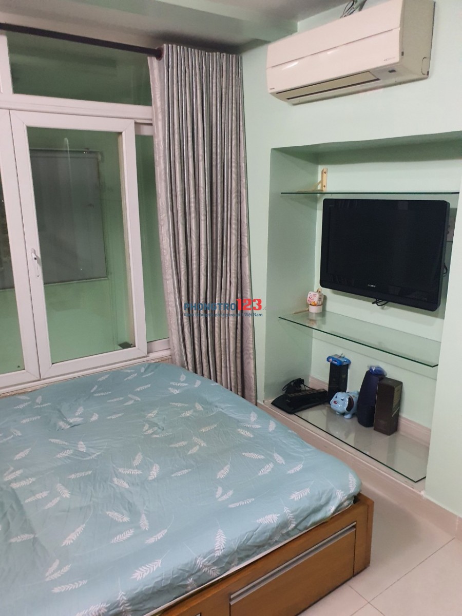 Cho thuê phòng đầy đủ nội thất tại 31/16 Nguyễn Văn Cừ P1 Q5 Giá từ 3tr/th