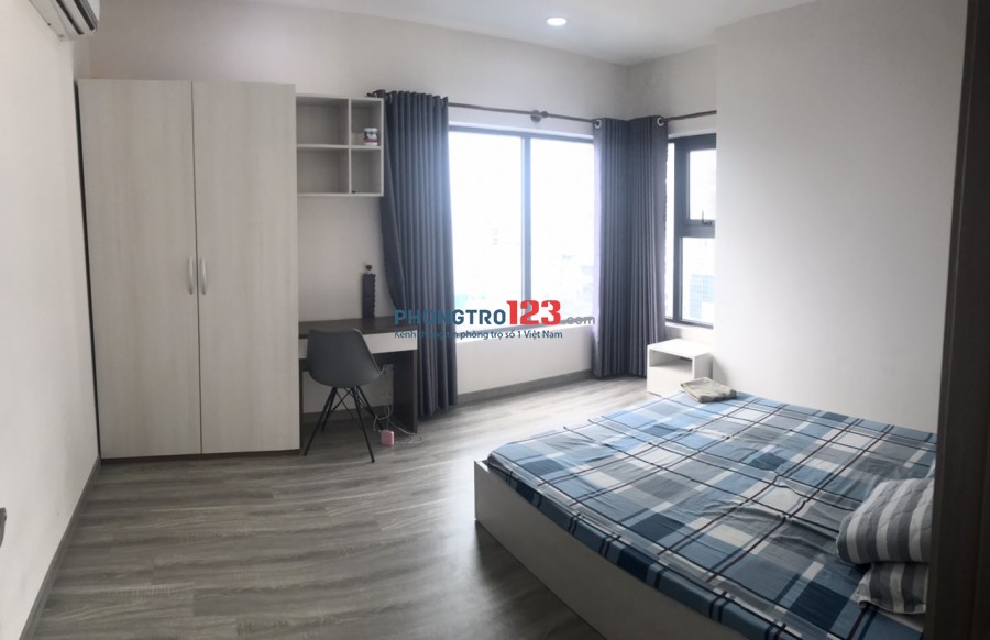 Cho thuê căn hộ ViVa Full nội thất 90m2 2pn tại 1472 Võ Văn Kiệt P3 Q6 giá 15tr/th