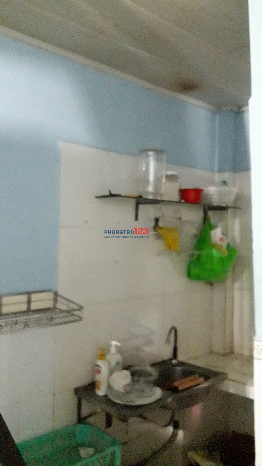 Cho thuê nhà nguyên căn hẻm chợ Cây Điệp