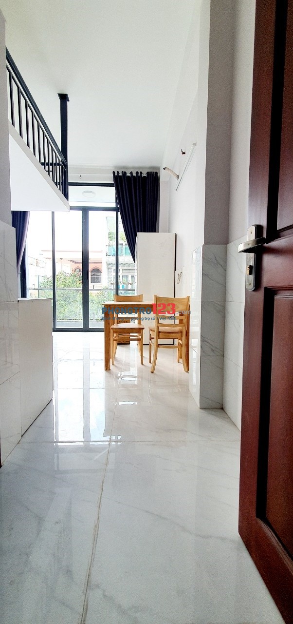 Căn hộ dịch vụ, có gác, full nội thất Cộng Hòa Tân Bình
