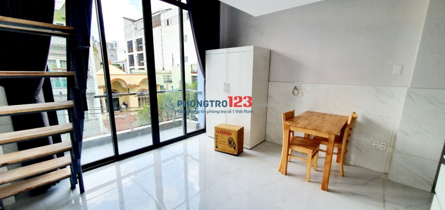 Căn hộ dịch vụ, có gác, full nội thất Cộng Hòa Tân Bình