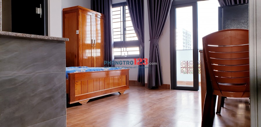 Cho thuê phòng mới xây full nội thất ở KDT An Bình Tân