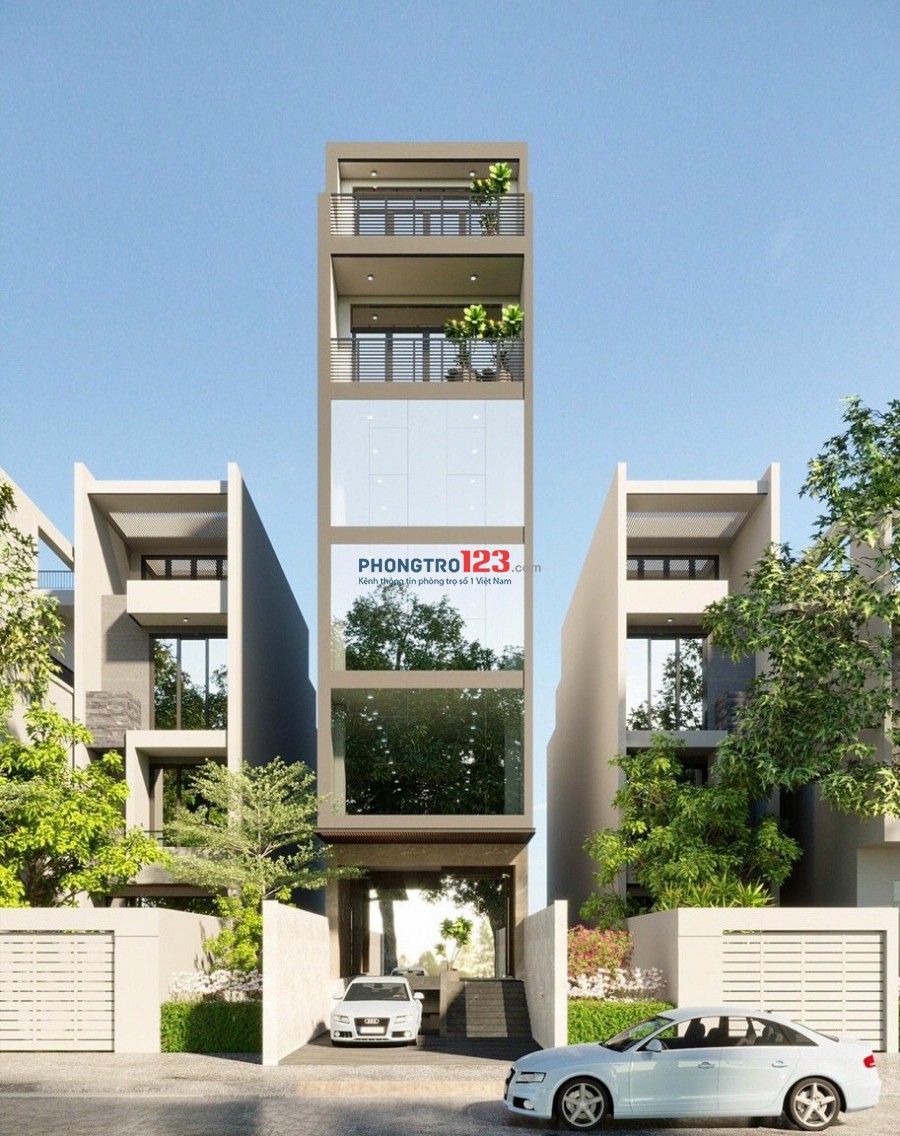 Cho thuê nhà mới xây 7 tầng mặt tiền Phan Văn Hớn P Tân Thói Nhất Q12