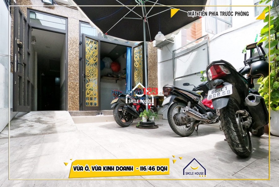 Cho thuê phòng đẹp mới xây 116/46 Dương Quảng Hàm p5 GV gần ĐH Văn Lang