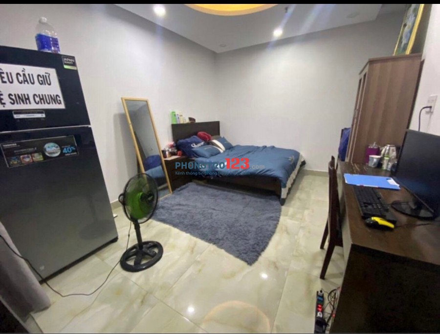 Cho thuê phòng Full nội thất tại 96 Hoàng Hoa Thám P12 Q Tân Bình giá 4,5tr/th