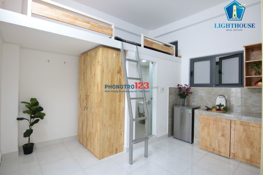 Cho thuê căn hộ DUPLEX 2,3 người ở. Gần khu trung tâm thành phố.