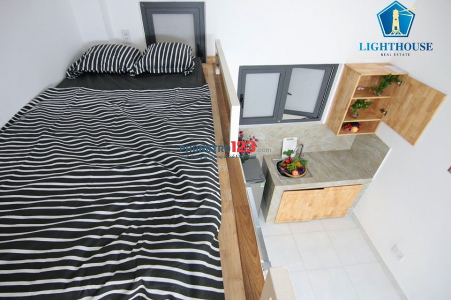 Cho thuê căn hộ DUPLEX 2,3 người ở. Gần khu trung tâm thành phố.