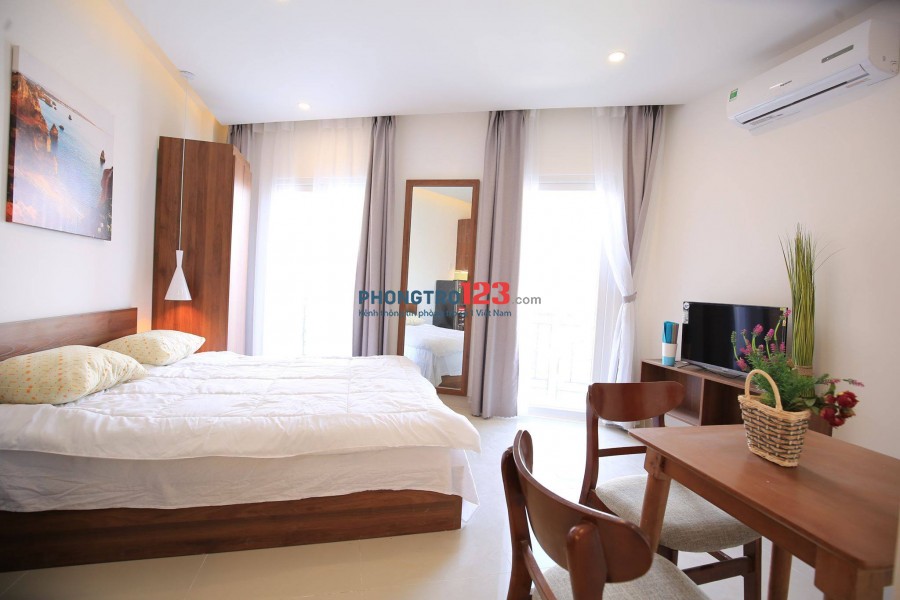 Căn hộ mini Nguyễn Kiệm Phú Nhuận cao cấp, đầy đủ nội thất, không gian thoáng mát, view đẹp!!