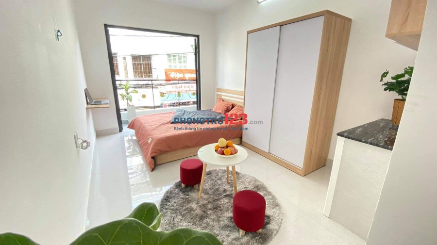Phòng CC full NT có bancon ngay chung cư Botanic Nguyễn Thượng Hiền, Phú Nhuận