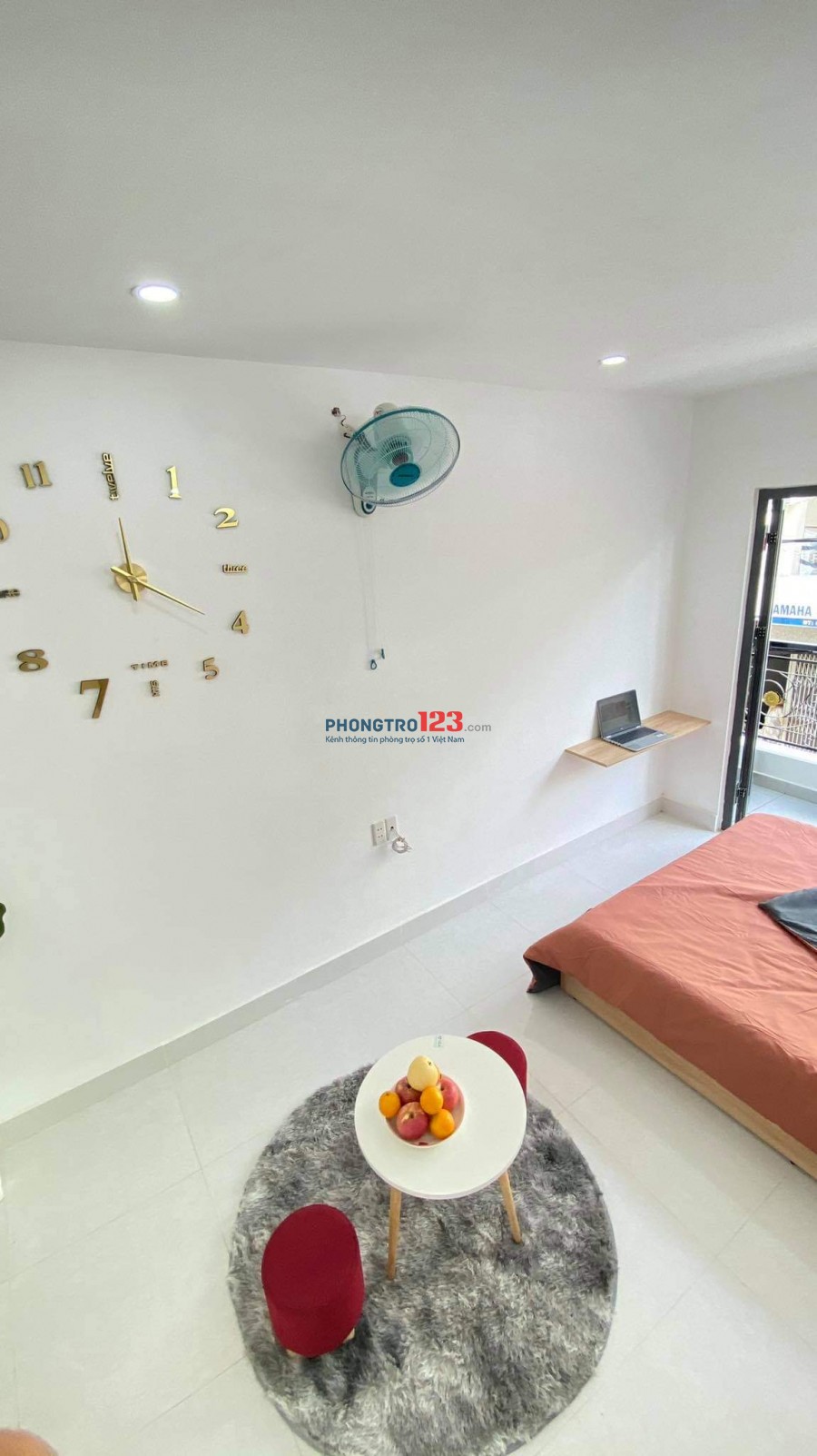 Phòng CC full NT có bancon ngay chung cư Botanic Nguyễn Thượng Hiền, Phú Nhuận