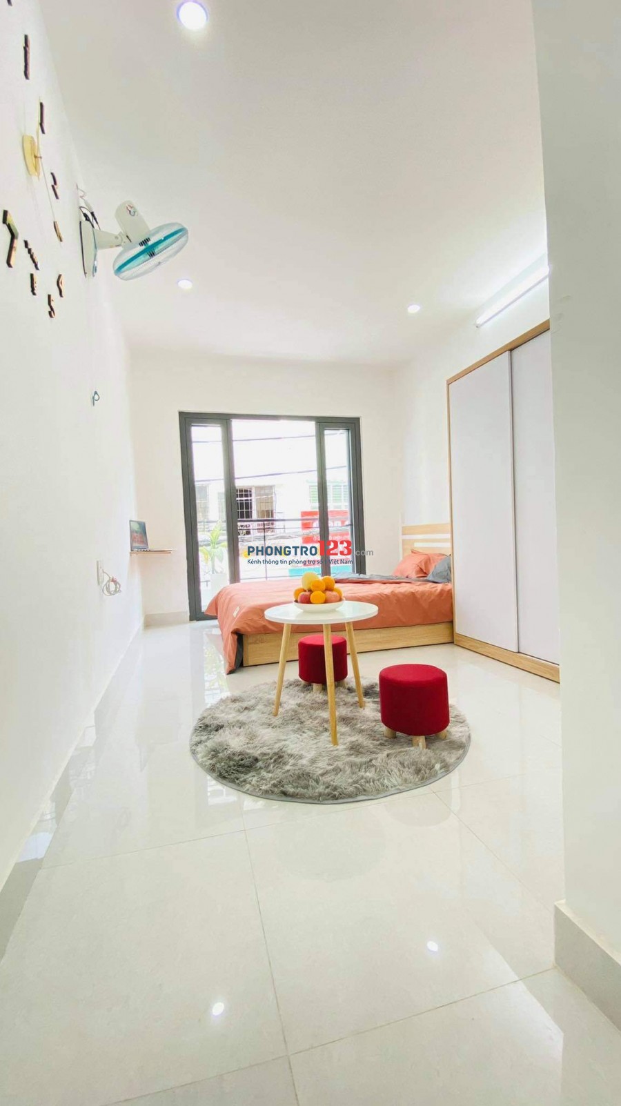 Phòng CC full NT có bancon ngay chung cư Botanic Nguyễn Thượng Hiền, Phú Nhuận