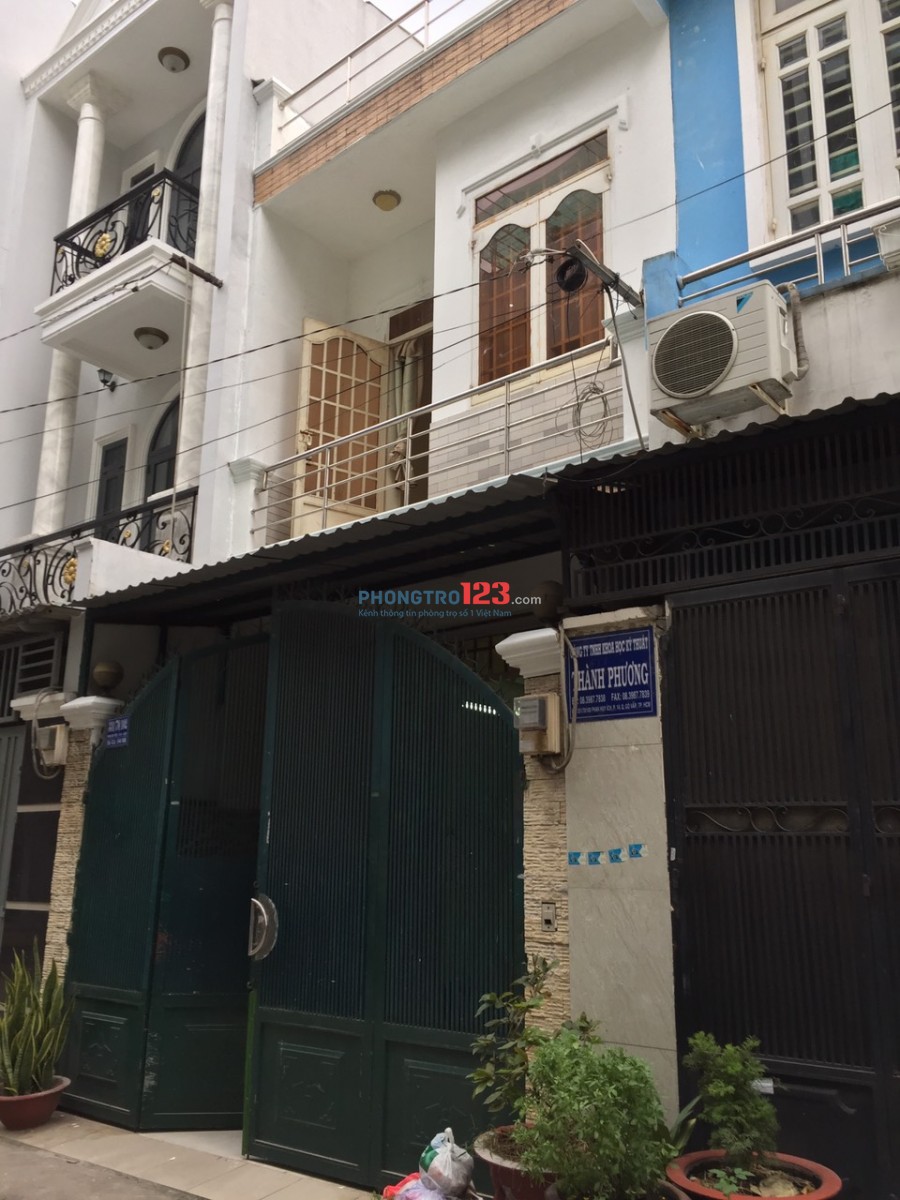 Cho thuê nhà nguyên căn HXH ở Phan Huy Ích