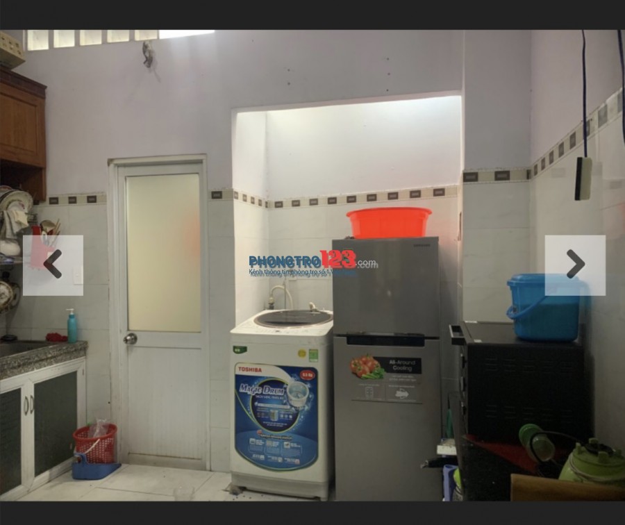 Nhà cho thuê nguyên căn 1 trệt 2 lầu gần chợ Hiệp Thành