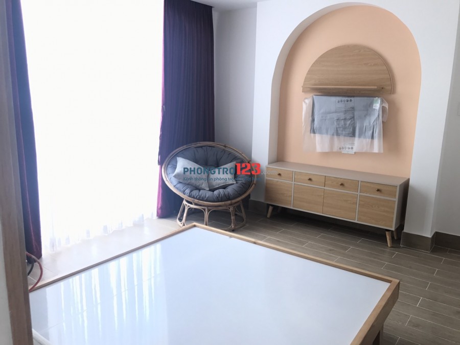 Cho thuê căn hộ Studio nội thất cực đẹp hẻm 904 Nguyễn Kiệm #7.5 Triệu (có thang máy, ban công) mới 100%