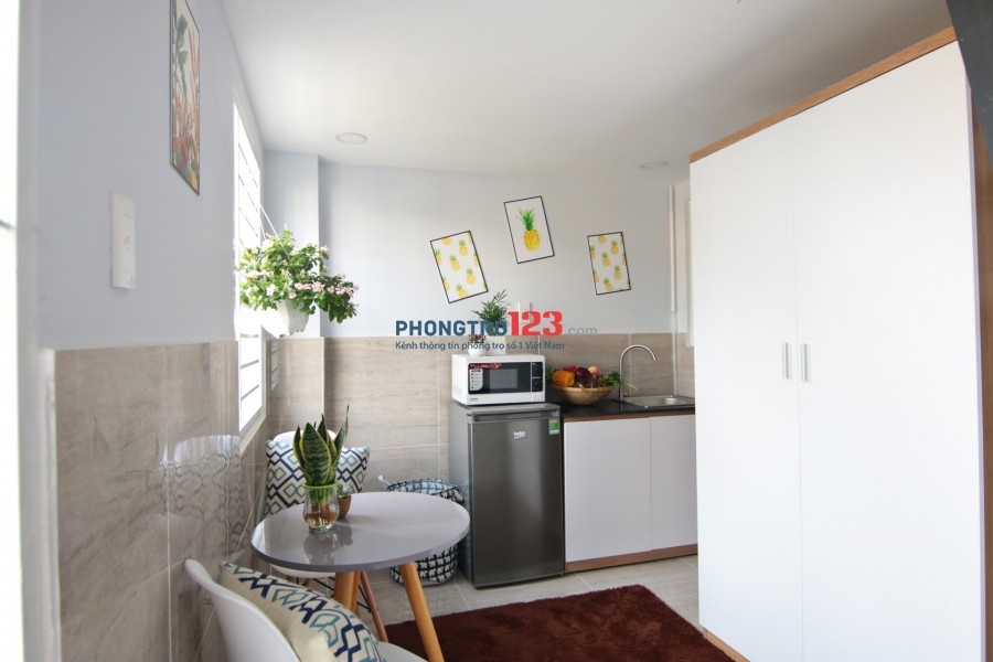 Phòng STUDIO mới FULL nội thất cao cấp - Đinh Bộ Lĩnh - Quận Bình Thạnh