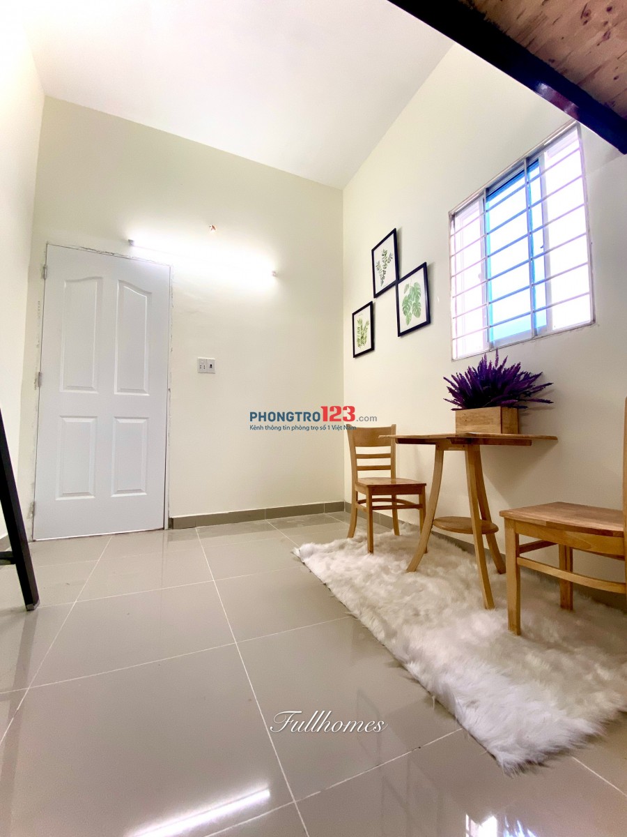 Phòng mới xây khu Bàu Cát, giá chỉ 3tr5. Bố trí full nội thất theo yêu cầu.