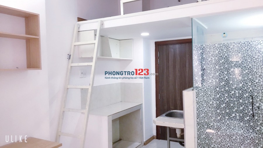 Phòng mới Full nội thất, Tủ quần áo, bàn làm việc, tolet, bếp... giá rẻ Tân Bình, Cộng Hoà, Nhất Chi Mai