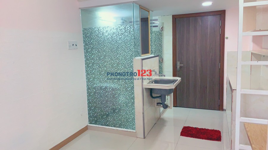 Phòng mới Full nội thất, Tủ quần áo, bàn làm việc, tolet, bếp... giá rẻ Tân Bình, Cộng Hoà, Nhất Chi Mai