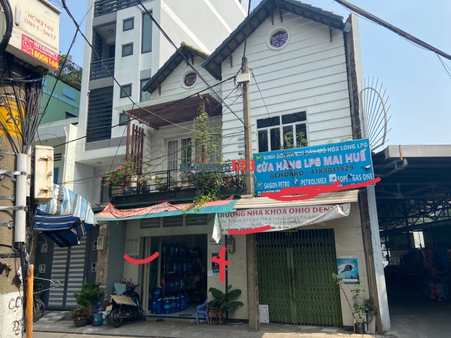 Cho Thuê Nhà Mặt Tiền Đường Khuông Việt Quận Tân Phú Kinh Doanh ở Được 5 PN , 9x12,5m hơn 100m2 Chỉ 13tr