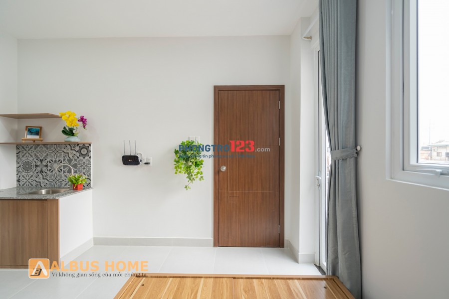 Phòng mới xây ngay Phạm Văn Đồng giữ phòng qua Tết