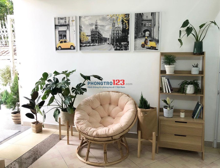 Phòng share đầy đủ tiện nghi, view sân vườn | góc Sài Gòn Pearl, Bình Thạnh
