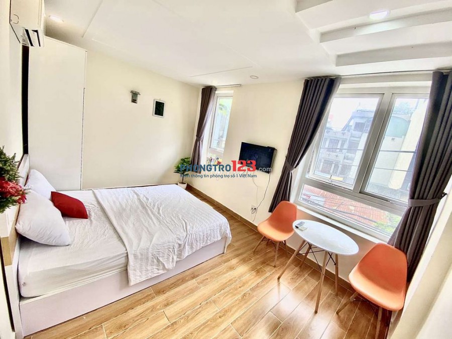 Căn Hộ 28m2 ban công Phan Văn Trị Đầy Đủ Nội Thất