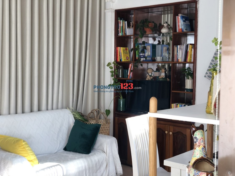 Phòng share đầy đủ tiện nghi, view sân vườn | góc Sài Gòn Pearl, Bình Thạnh