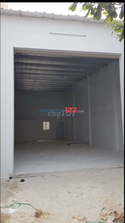 Chính chủ cho thuê nhà Xưởng mới xây tại Hẻm 354 QL1A P BHH B BTân giá 11tr/th