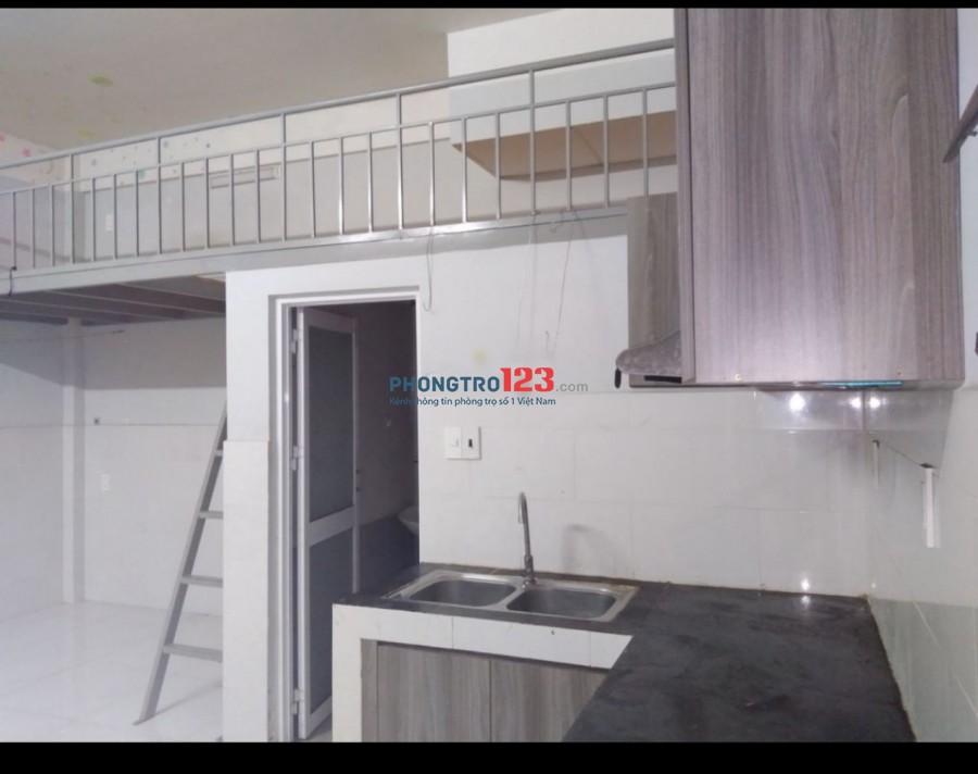 Phòng có gác full tiện nghi mới xây Bạch Đằng, Tân Bình, giá chỉ 3tr7