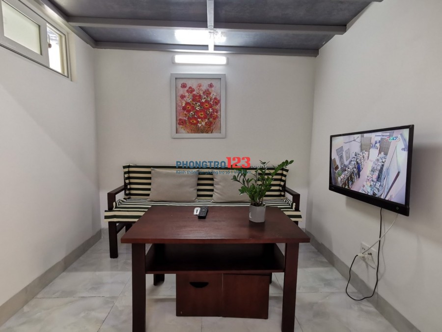 Phòng trọ cao cấp đầy đủ nội thất, máy giặt riêng gần Đại học Tài Chính - Marketing quận 7
