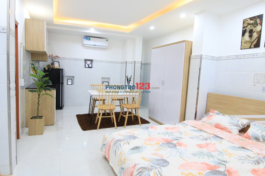 STUDIO 1 PN + bếp FULL tiện nghi cao cấp - Trung tâm Quận 3.