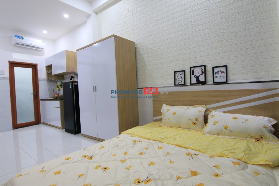 STUDIO 1 PN + bếp FULL tiện nghi cao cấp - Trung tâm Quận 3.